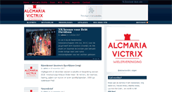 Desktop Screenshot of alcmaria-victrix.nl