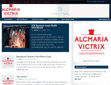 Tablet Screenshot of alcmaria-victrix.nl